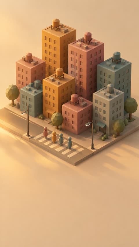 Cast keyframe: The city