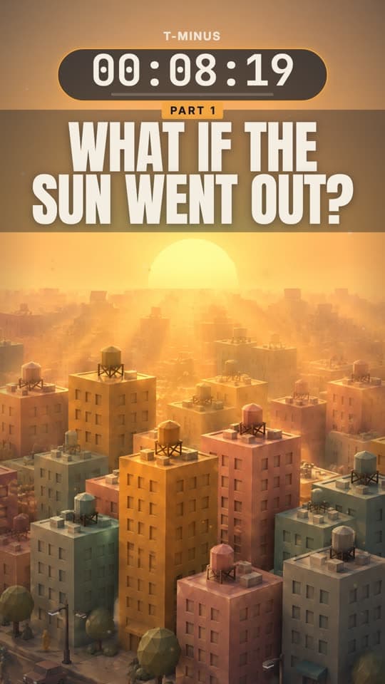 Part 1 of What if the Sun went out